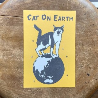 トケ ポストカード「CAT ON EARTH」
