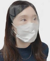 【送料無料】日本製 SDCイージーフェイスガード 10枚入【マスク装着タイプ】【特許出願中】