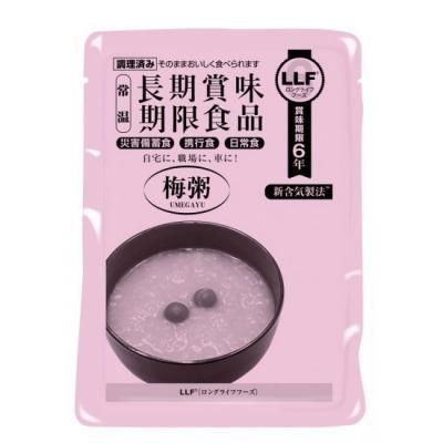 常温長期賞味期限食品　50パック 梅粥 <BR> 401-375 <BR>