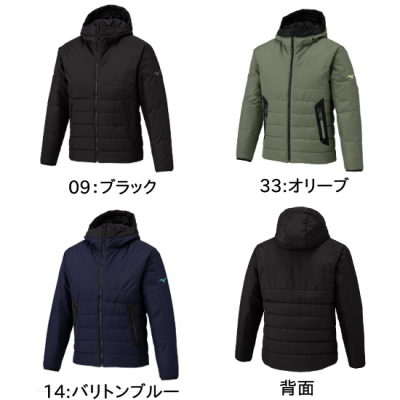 <img class='new_mark_img1' src='https://img.shop-pro.jp/img/new/icons15.gif' style='border:none;display:inline;margin:0px;padding:0px;width:auto;' />MIZUNO  ユニセックス パデッドジャケット <BR> 62MEC505 <BR>