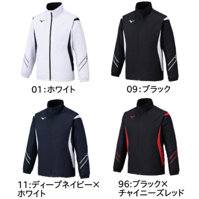<img class='new_mark_img1' src='https://img.shop-pro.jp/img/new/icons15.gif' style='border:none;display:inline;margin:0px;padding:0px;width:auto;' />MIZUNO ユニセックス MCライン ブレスサーモ 中綿ウォーマージャケット <BR> 32MEC630 <BR>
