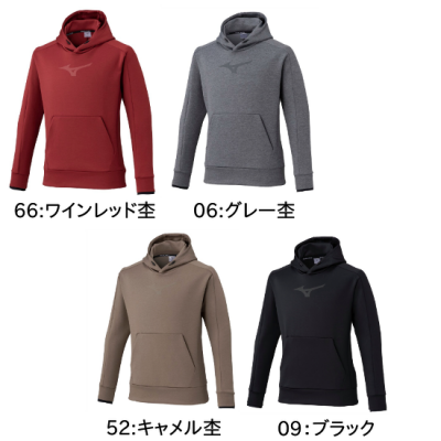 <img class='new_mark_img1' src='https://img.shop-pro.jp/img/new/icons15.gif' style='border:none;display:inline;margin:0px;padding:0px;width:auto;' />MIZUNO  ユニセックス ストレッチスウェットプルオーバーフーディ <BR> 32MCC555 <BR>