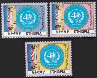 ai1435 ԥ 1988 WHO #1238-40