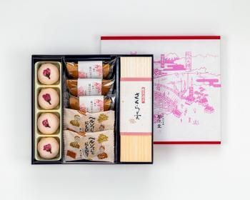 詰合せ 「ヘルンさんの松江桜めぐり」 | 風流堂【山川・朝汐本舗】菓子
