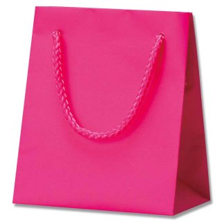 ギフト紙袋　ブライトバッグ　ラズベリーピンク　小