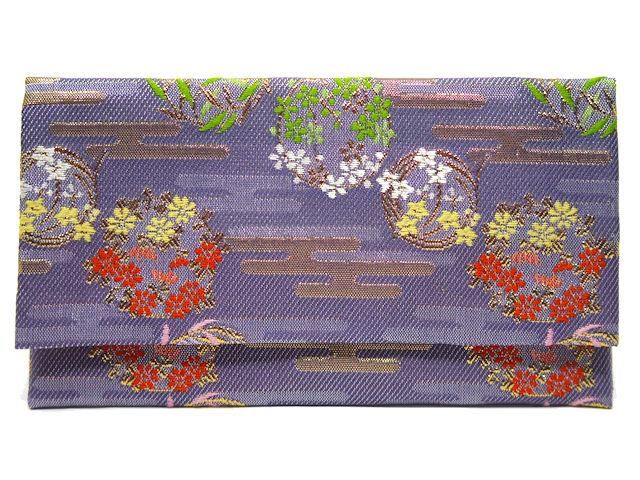 金襴の和小物】【花楽堂オリジナル手作り札入れ】 札入れ財布