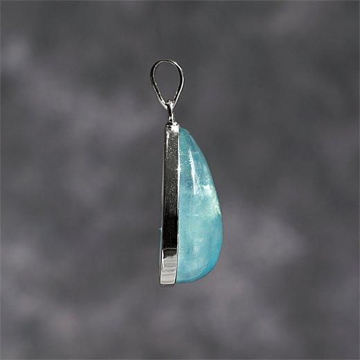 アクアマリン・ペンダントトップ☆silver925 - Crystal Life アクアマリン・ペンダントトップ☆silver925 - Crystal Life