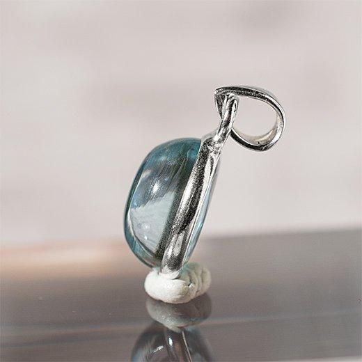 スカイブルートパーズ・ペンダントトップ☆silver925 No.2