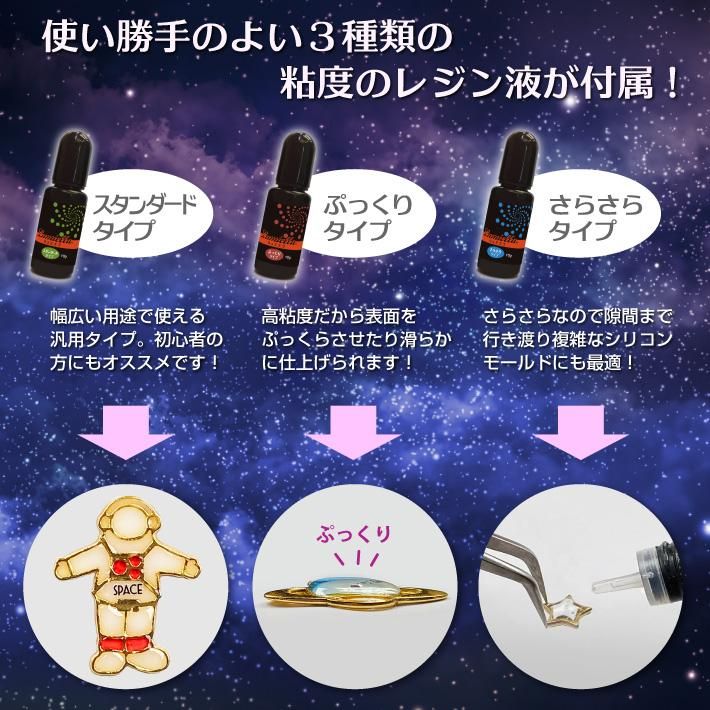 レジンキット レジンセット | レジン用キットならリュミエラ