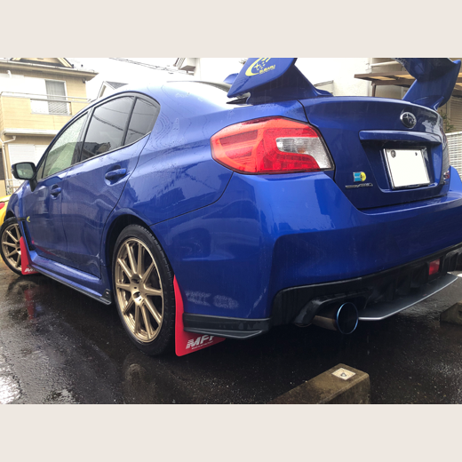 車Mud Flap Factory　マッドフラップ WRX STI VAB用