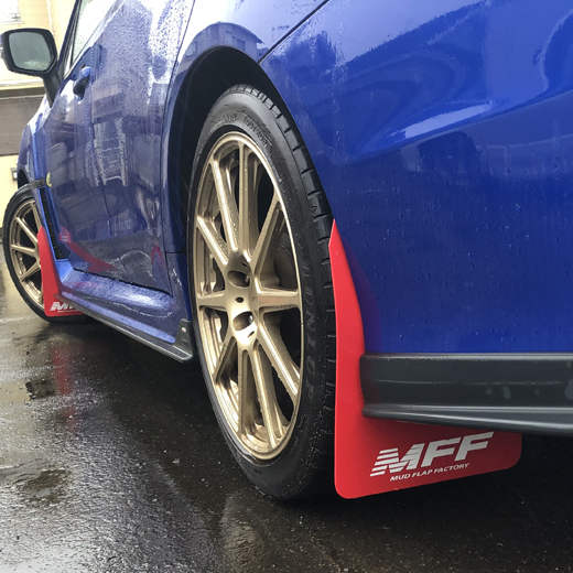 車Mud Flap Factory　マッドフラップ WRX STI VAB用