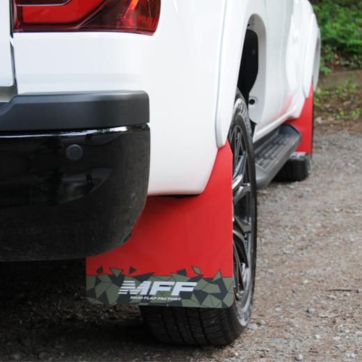 TOYOTA ハイラックスGUN125用 マッドフラップ | MFF【MudFlap TOYOTA ハイラックスGUN125用 マッドフラップ | MFF【MudFlap