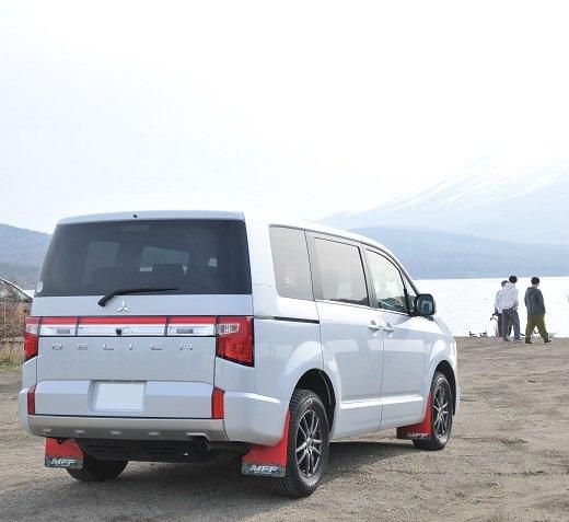 MITSUBISHI デリカD:5 CV1W用 マッドフラップ | MFF【MudFlap Factory】