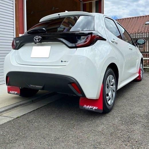 TOYOTA ヤリス用 マッドフラップ | MFF【MudFlap Factory】