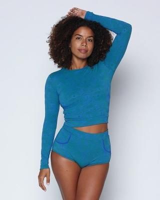 Palomar Crop Top Rashguard - Alga-Seea(シーア)通販店舗 Palomar Crop Top Rashguard - Alga-Seea(シーア)通販店舗