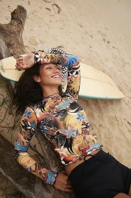 SEEA/Sila Top - Tigerlily | ラッシュガード - Seea|シーアの SEEA/Sila Top - Tigerlily | ラッシュガード - Seea|シーアの