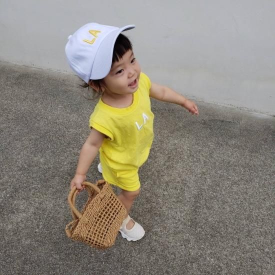 ☆LAセットアップ☆レッド100☆ - 海外子供服~tocotoco-bear~