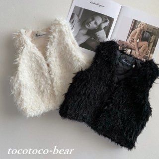 <img class='new_mark_img1' src='https://img.shop-pro.jp/img/new/icons23.gif' style='border:none;display:inline;margin:0px;padding:0px;width:auto;' />fur vest
