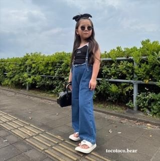 denim salopette