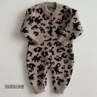 <img class='new_mark_img1' src='https://img.shop-pro.jp/img/new/icons14.gif' style='border:none;display:inline;margin:0px;padding:0px;width:auto;' />leopard knit rompers