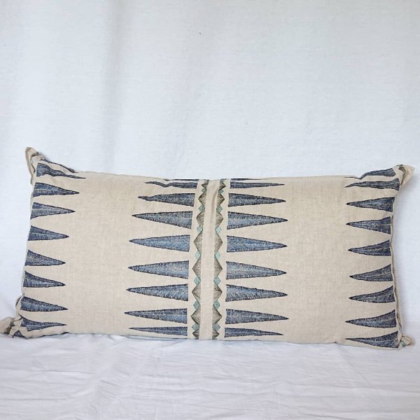CORAL&TUSK  Navy Quill Pillow
