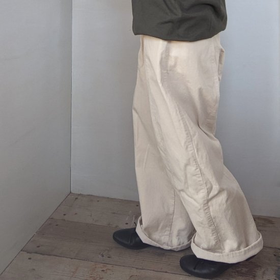 miho umezawa 14W CORDUROY cocoon wide pants - Fourlique