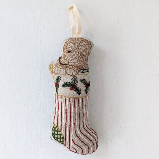 <img class='new_mark_img1' src='https://img.shop-pro.jp/img/new/icons47.gif' style='border:none;display:inline;margin:0px;padding:0px;width:auto;' />CORAL&TUSK  Puppy Stocking Ornament