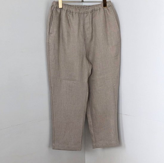 <img class='new_mark_img1' src='https://img.shop-pro.jp/img/new/icons11.gif' style='border:none;display:inline;margin:0px;padding:0px;width:auto;' />maison de soil  LINEN TWILL EASY TAPERDE PANTS