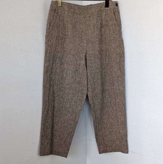 <img class='new_mark_img1' src='https://img.shop-pro.jp/img/new/icons11.gif' style='border:none;display:inline;margin:0px;padding:0px;width:auto;' />miho umezawa  TRIPLE WASHED LINEN straight pants