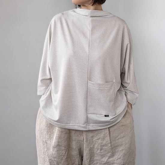 himukashi ヒムカシ製図 Refresh! Boat neck dorman(POLARTEC himukashi ヒムカシ製図 Refresh! Boat neck dorman(POLARTEC