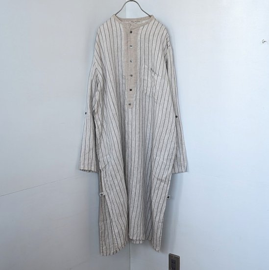 <img class='new_mark_img1' src='https://img.shop-pro.jp/img/new/icons11.gif' style='border:none;display:inline;margin:0px;padding:0px;width:auto;' />Vlas Blomme  Linen Twill Stripe ե󥰥