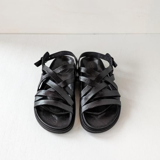 maison de soil MESH SANDAL WITH HEEL STRAP - Fourlique