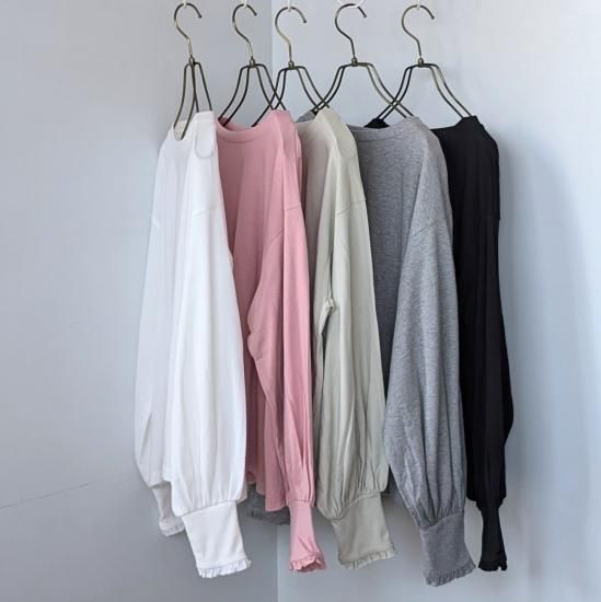 <img class='new_mark_img1' src='https://img.shop-pro.jp/img/new/icons47.gif' style='border:none;display:inline;margin:0px;padding:0px;width:auto;' />Gauze#  ANTIQUE SLEEVE TENJIKU PULL OVER