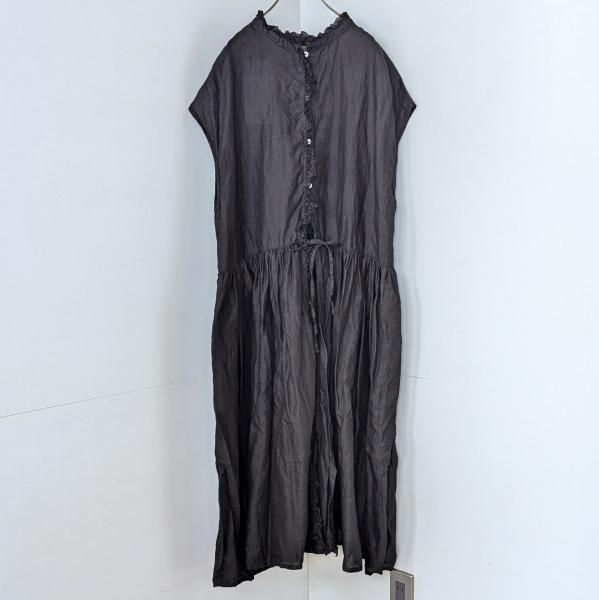 Gauze#  ANTIQUE LACE 2WAY CLASSICAL NO SLEEVE ONE PIECE