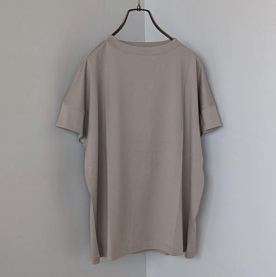 <img class='new_mark_img1' src='https://img.shop-pro.jp/img/new/icons47.gif' style='border:none;display:inline;margin:0px;padding:0px;width:auto;' />handveark  60/2 BOTTLE NECK S/S T-SHIRT