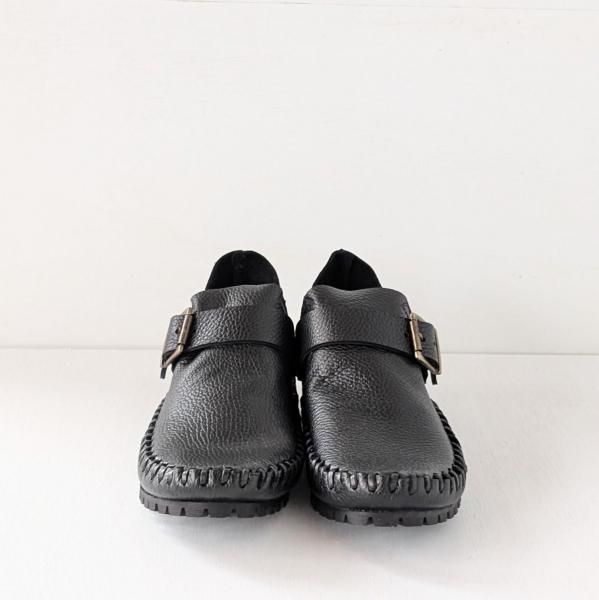 <img class='new_mark_img1' src='https://img.shop-pro.jp/img/new/icons11.gif' style='border:none;display:inline;margin:0px;padding:0px;width:auto;' />maison de soil  SIDE GORE STRAP MOC WITH VIBRAM