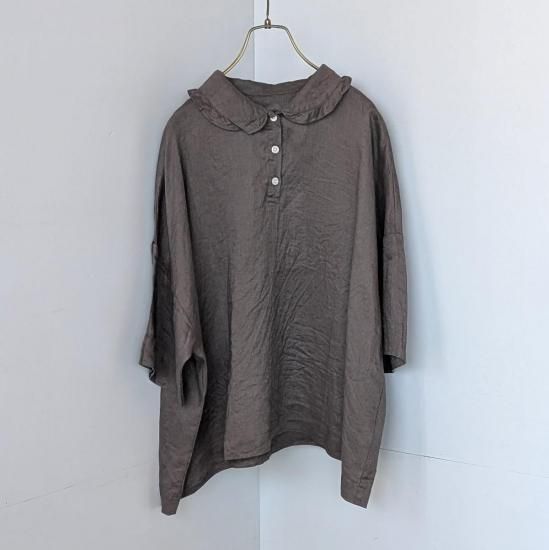 <img class='new_mark_img1' src='https://img.shop-pro.jp/img/new/icons11.gif' style='border:none;display:inline;margin:0px;padding:0px;width:auto;' />Labo ratory  LINEN SUZANNE PULL BLOUSE