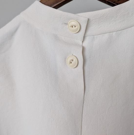 SARIGENAKU Square French Tunic(もっと偽リネン) - Fourlique