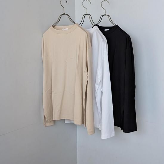 <img class='new_mark_img1' src='https://img.shop-pro.jp/img/new/icons11.gif' style='border:none;display:inline;margin:0px;padding:0px;width:auto;' />handveark  60/2 ボトルネック長袖Tシャツ 