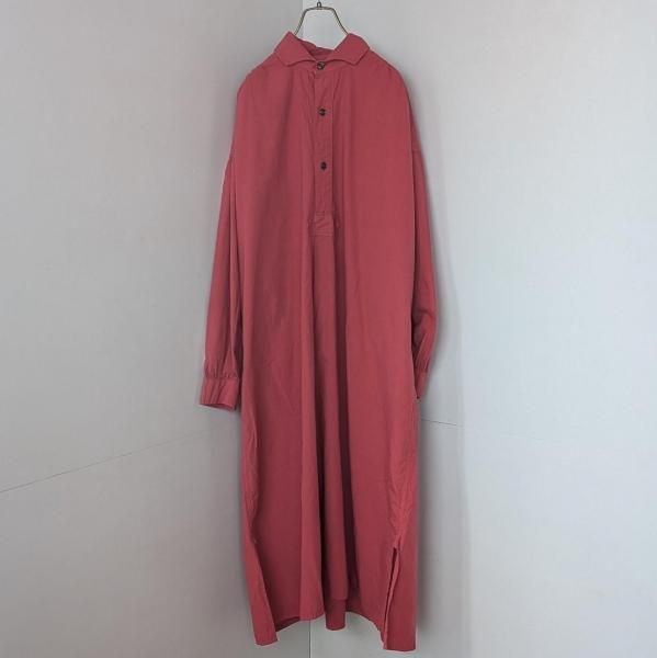 <img class='new_mark_img1' src='https://img.shop-pro.jp/img/new/icons11.gif' style='border:none;display:inline;margin:0px;padding:0px;width:auto;' />ARMEN  40s POPLIN WORK GATHERED SHIRTS DRESS