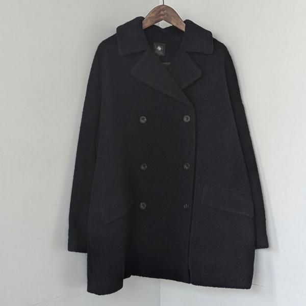 <img class='new_mark_img1' src='https://img.shop-pro.jp/img/new/icons11.gif' style='border:none;display:inline;margin:0px;padding:0px;width:auto;' />maison de soil  RECYCLE BOA WOOL DOUBLE OVER COAT 
