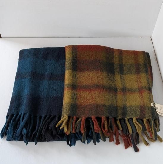 <img class='new_mark_img1' src='https://img.shop-pro.jp/img/new/icons11.gif' style='border:none;display:inline;margin:0px;padding:0px;width:auto;' />SOIL  WOOL CHECK BLANKET