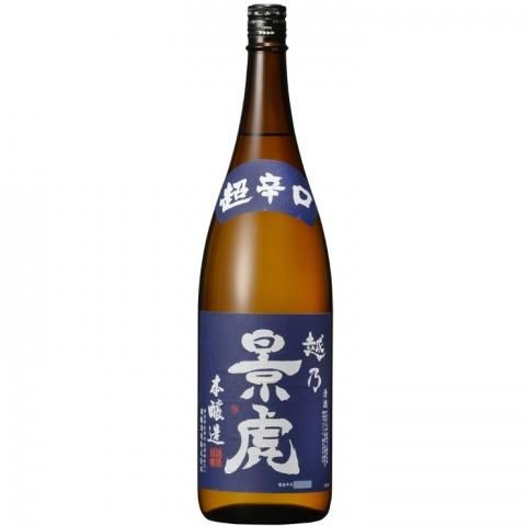 越乃景虎1升瓶６本セット 楽天市場】ケース販売 越乃景虎 純米酒 1.8L×6本 【送料無料