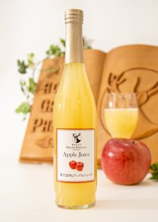 長野県産ふじリンゴストレート果汁のアップルジュース