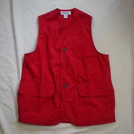 garden tough vest ササフラス SASSAFRAS(ササフラス) GARDEN TOUGH VEST -POIYESTER QULLTING