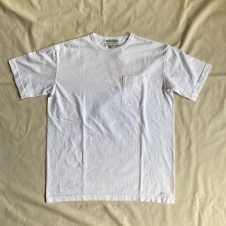 SASSAFRASChop Corner Pocket T-Shirts-White-εԤμбե֥åϡ
