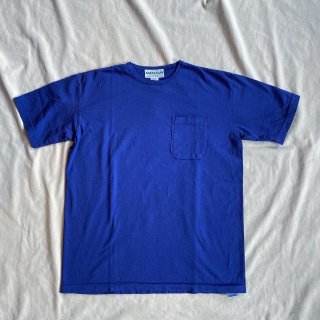 SASSAFRASChop Corner EMB T-Shirts-Blue-εԤμбե֥å