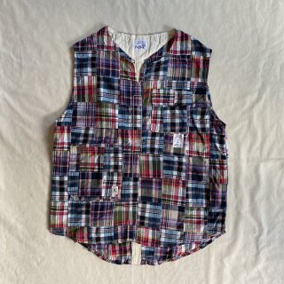 <img class='new_mark_img1' src='https://img.shop-pro.jp/img/new/icons34.gif' style='border:none;display:inline;margin:0px;padding:0px;width:auto;' />RIDING HIGH［P.W］Patch Work Vest