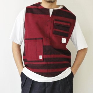 <img class='new_mark_img1' src='https://img.shop-pro.jp/img/new/icons34.gif' style='border:none;display:inline;margin:0px;padding:0px;width:auto;' />RIDING HIGH／WALK WORK TOWN Vest［バッファローカラー］
