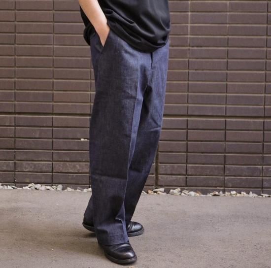 BRU NA BOINNE／マールストラウザー[Denim]